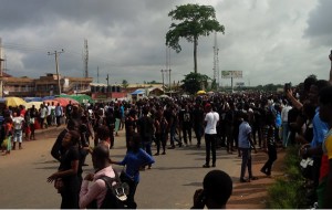 Benin-protest