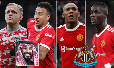 Newcastle are 'plotting a transfer raid for FOUR Manchester United players