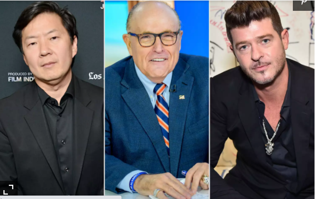 Ken Jeong and Robin Thicke Reportedly Walk Off Stage After Rudy Giuliani Is Unveiled on The Masked Singer