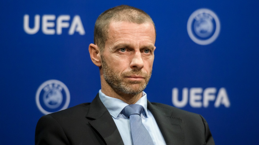 Real Madrid Barcelona and Juventus face being thrown out of the Champions League - UEFA president Aleksander Ceferin threatens