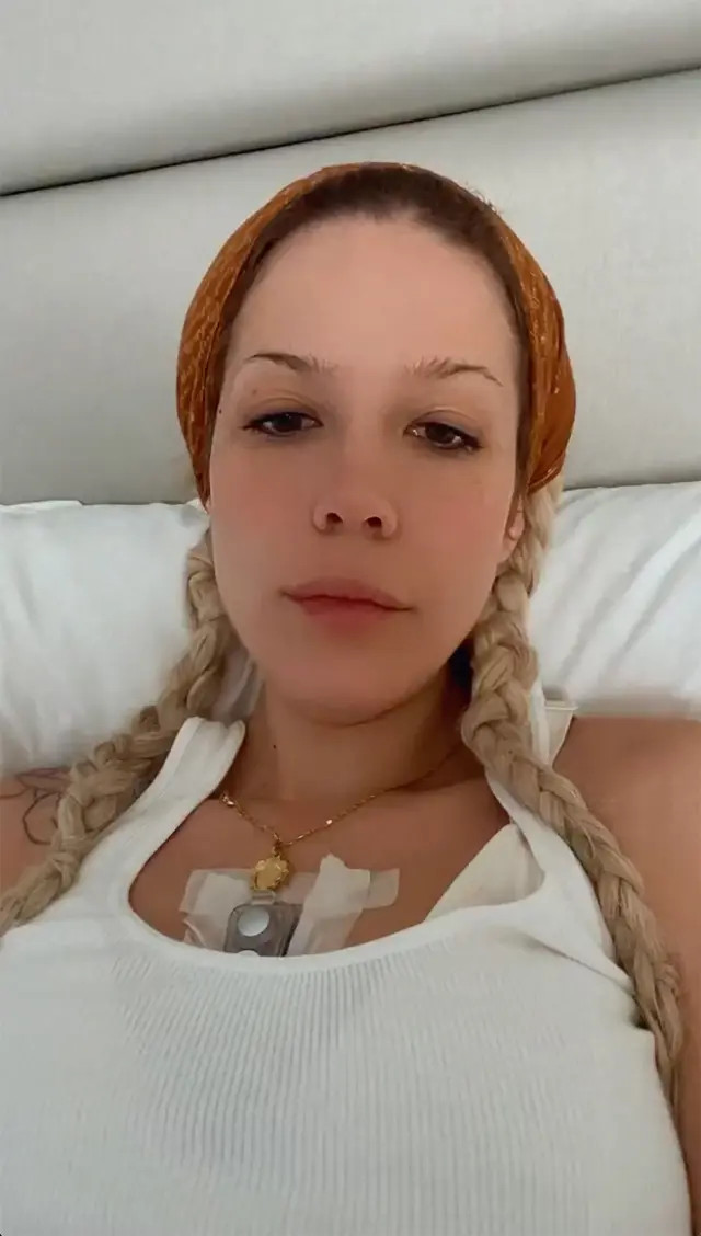 Halsey diagnosed with multiple ailments after giving birth