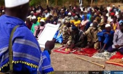 Boko Haram Terrorists Mock President Buhari, Nigerian Army, Openly Observe Eid-el-Fitr Prayer