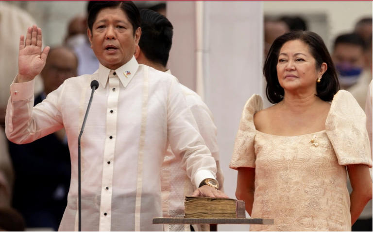 Ferdinand Marcos Jr sworn in as Philippines president