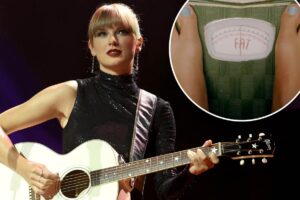 Taylor Swift cuts 'fat' scene from 'Anti-Hero' music video