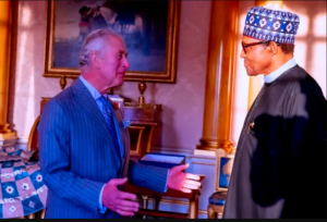 Buhari meets King Charles in London