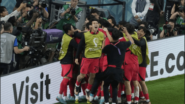 South Korea stun Portugal