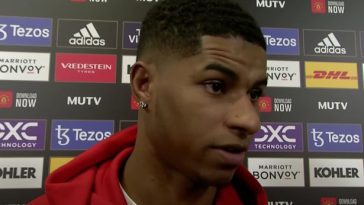Marcus Rashford says it's 'never easy' in message to Man Utd fans after Arsenal defeat