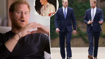 Prince Harry claims William and Kate Middleton told him to wear Nazi costume