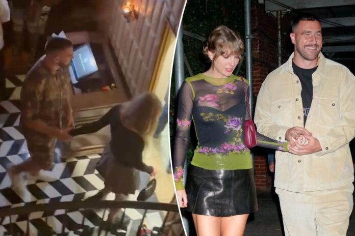 Taylor Swift, Travis Kelce hold hands on PDA-packed date in Argentina after she postpones show