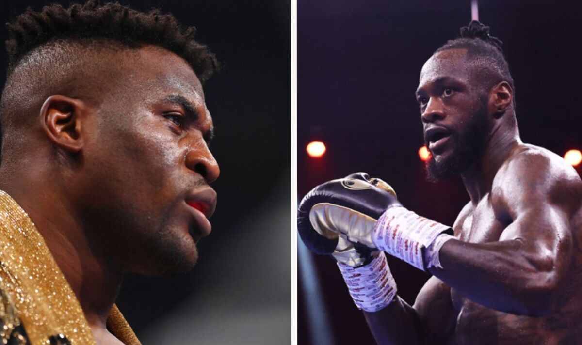 Francis Ngannou 'licking his lips' after Deontay Wilder humiliated | Boxing | Sport