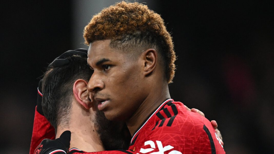 Manchester United Defender Comes Out To Defend Misfiring Marcus Rashford After Newcastle Defeat