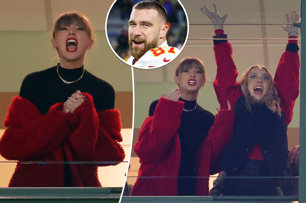 Taylor Swift seemingly reveals nickname for Travis Kelce during Chiefs game