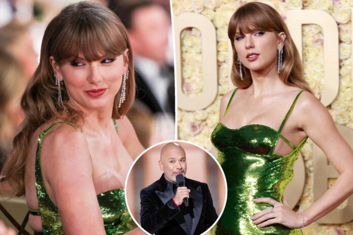 Taylor Swift appears to leave Golden Globes 2024 early after Jo Koy diss, loss